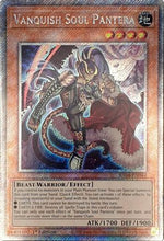 Vanquish Soul Pantera (Platinum Secret Rare) (RA04-EN044) - Quarter Century Stampede 1st Edition