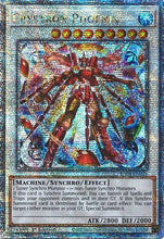 Crystron Phoenix (Quarter Century Secret Rare) (RA04-EN058) - Quarter Century Stampede 1st Edition