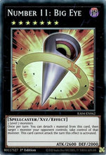 Number 11: Big Eye (CR) (RA04-EN062) - Quarter Century Stampede 1st Edition
