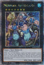 Mermail Abyssgaios (Quarter Century Secret Rare) (RA04-EN065) - Quarter Century Stampede 1st Edition