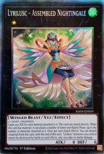 Lyrilusc - Assembled Nightingale (CR) (RA04-EN069) - Quarter Century Stampede 1st Edition