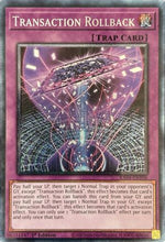 Transaction Rollback (CR) (RA04-EN105) - Quarter Century Stampede 1st Edition