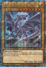 Blue-Eyes White Dragon (8th Art) (Quarter Century Secret Rare) (RA04-EN108) - Quarter Century Stampede 1st Edition