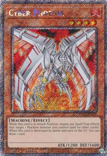Cyber Phoenix (Platinum Secret Rare) (RA04-EN129) - Quarter Century Stampede 1st Edition