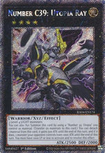 Number C39: Utopia Ray (Platinum Secret Rare) (RA04-EN174) - Quarter Century Stampede 1st Edition