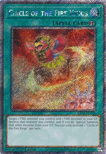 Circle of the Fire Kings (Platinum Secret Rare) (RA04-EN195) - Quarter Century Stampede 1st Edition