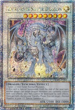 Azure-Eyes Silver Dragon (Quarter Century Secret Rare) (RA04-EN208) - Quarter Century Stampede 1st Edition