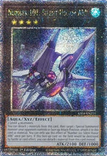 Number 101: Silent Honor ARK (Quarter Century Secret Rare) (RA04-EN211) - Quarter Century Stampede 1st Edition