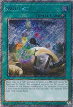 Saqlifice (Platinum Secret Rare) (RA04-EN238) - Quarter Century Stampede 1st Edition