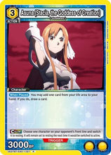 Asuna (Stacia, the Goddess of Creation) (021) (UE07BT/SAO-1-021) - UE07BT Sword Art Online Foil