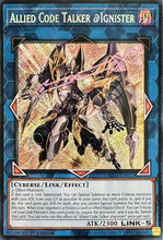 Allied Code Talker @Ignister (ALIN-EN051) - Alliance Insight