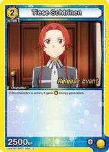 Tiese Schtrinen (UE07BT/SAO-1-003) - UE07BT Sword Art Online Release Event Cards