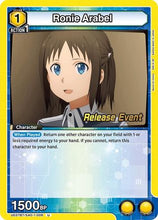 Ronie Arabel (UE07BT/SAO-1-006) - UE07BT Sword Art Online Release Event Cards
