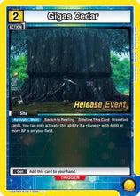 Gigas Cedar (UE07BT/SAO-1-029) - UE07BT Sword Art Online Release Event Cards