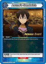 Asuna's Sandwich (UE07BT/SAO-1-063) - UE07BT Sword Art Online Release Event Cards