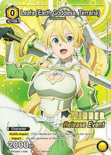 Leafa (Earth Goddess, Terraria) (026) (Release Event Winner) (UE07BT/SAO-1-026) - UE07BT Sword Art Online Release Event Cards Foil