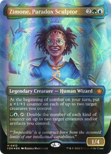 Zimone, Paradox Sculptor (FDN-412) - Foundations (Borderless) Foil