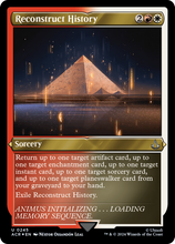 Reconstruct History (Foil Etched) [Assassin's Creed]