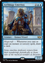 Archmage Emeritus (TDC-145) - Commander: Tarkir: Dragonstorm