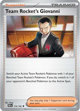 Team Rocket's Giovanni 174 - SV10 Destined Rivals