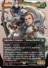 Balthier and Fran (Borderless) (Surge Foil) (FIN-538) - FINAL FANTASY Foil