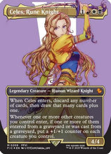 Celes, Rune Knight (Borderless) (Surge Foil) (FIC-209) - Commander: FINAL FANTASY Foil