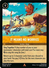 It Means No Worries (42/204) - Reign of Jafar Cold Foil