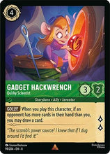 Gadget Hackwrench - Quirky Scientist (99/204) - Reign of Jafar Cold Foil