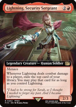 Lightning, Security Sergeant (Extended Art) (FIN-462) - FINAL FANTASY Foil