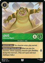 Louis - Endearing Alligator (95/204) - Reign of Jafar Cold Foil
