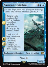 Summon: Leviathan (FIN-077) - FINAL FANTASY Foil