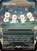 Moogles' Valor (Borderless) (FIN-326) - FINAL FANTASY Foil
