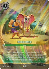 Wrong Lever! (Enchanted) (216/204) - Reign of Jafar Holofoil