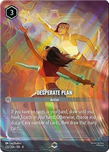 Desperate Plan (Enchanted) (222/204) - Reign of Jafar Holofoil