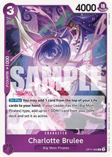 Charlotte Brulee (OP11-069) - A Fist of Divine Speed Foil