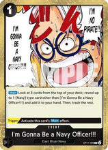 I'm Gonna Be a Navy Officer!!! (OP11-099) - A Fist of Divine Speed Foil