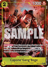 Capone"Gang"Bege (101) (Alternate Art) (OP11-101) - A Fist of Divine Speed Foil