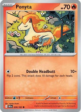 Ponyta 29 - SV10 Destined Rivals Reverse Holofoil