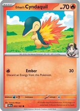 Ethan's Cyndaquil 32 - SV10 Destined Rivals