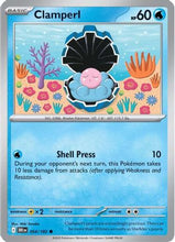 Clamperl - 054/182 54 - SV10 Destined Rivals Reverse Holofoil