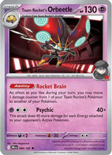 Team Rocket's Orbeetle - 089/182 89 - SV10 Destined Rivals Reverse Holofoil