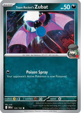 Team Rocket's Zubat 120 - SV10 Destined Rivals