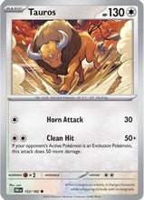 Tauros 152 - SV10 Destined Rivals Reverse Holofoil