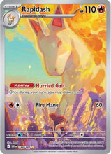 Rapidash - 189/182 189 - SV10 Destined Rivals Holofoil