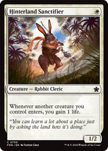 Hinterland Sanctifier (FDN-730) - Foundations Foil