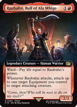 Raubahn, Bull of Ala Mhigo (Extended Art) (FIN-465) - FINAL FANTASY Foil