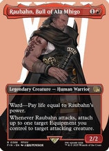 Raubahn, Bull of Ala Mhigo (Borderless) (FIN-388) - FINAL FANTASY Foil