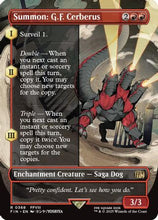 Summon: G.F. Cerberus (Borderless) (FIN-368) - FINAL FANTASY Foil