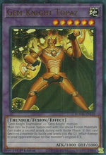 Gem-Knight Topaz (BLMM-EN138) - Battles of Legend: Monster Mayhem 1st Edition