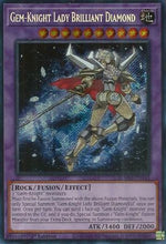Gem-Knight Lady Brilliant Diamond (BLMM-EN145) - Battles of Legend: Monster Mayhem 1st Edition